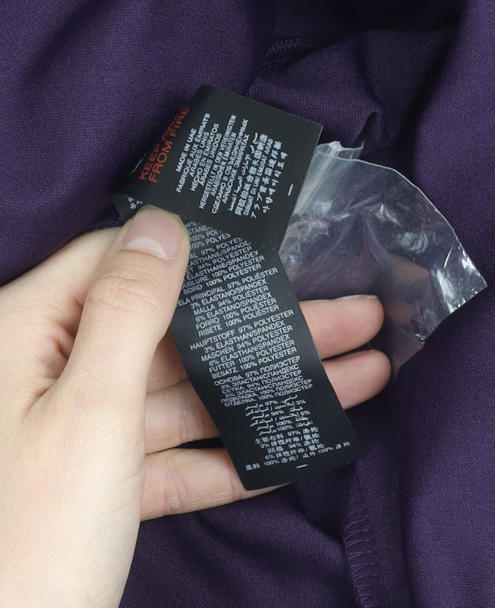 Lipsy Women's Purple Sleeveless Dress UK 10