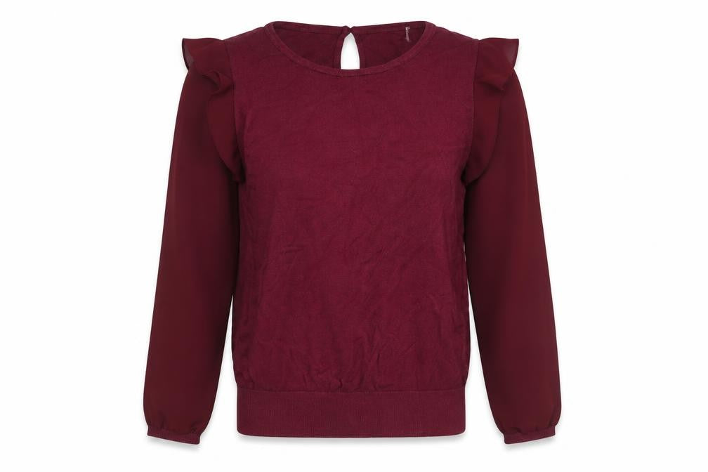 Front view of Oasis Women's Red Jumper S