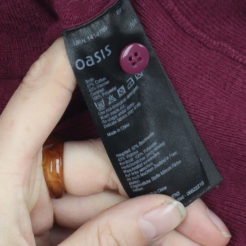 Oasis Women's Red Jumper S