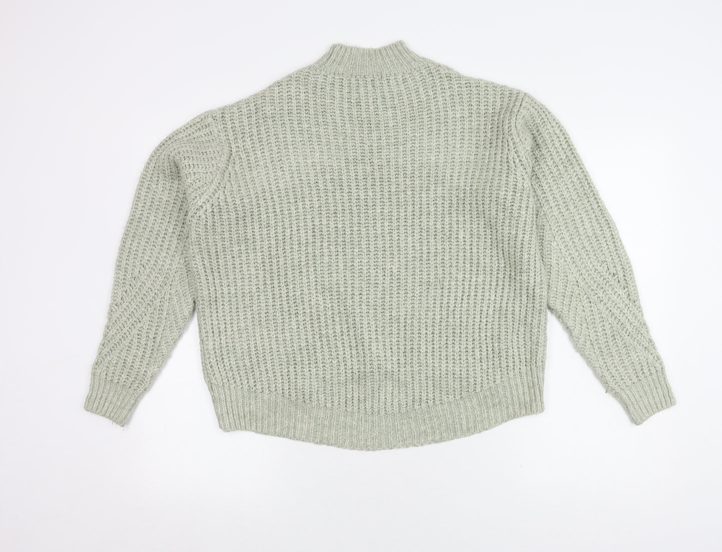 Next Women's Ivory High Neck Chunky Pullover Jumper - S