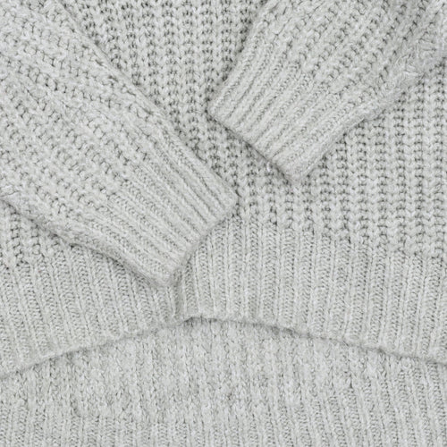 Next Women's Ivory High Neck Chunky Pullover Jumper - S