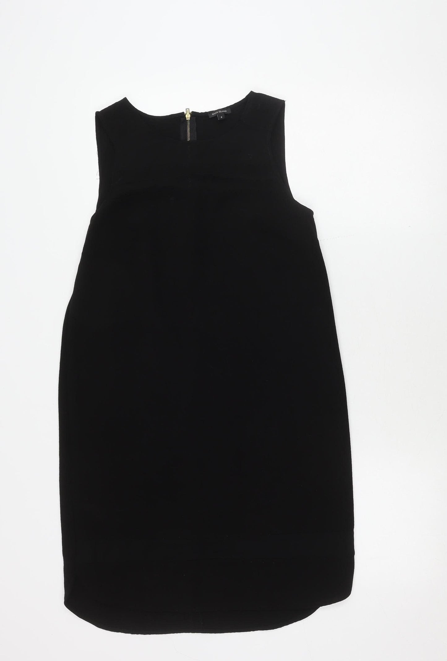 River Island Women's Black Sheath Dress Size 8
