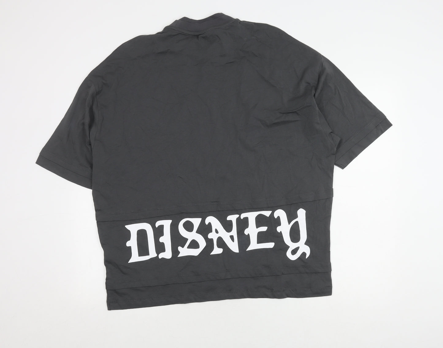 ASOS DESIGN Unisex Mickey Mouse Grey T-Shirt S