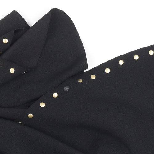 River Island Women's Black Studded Dress Size 8