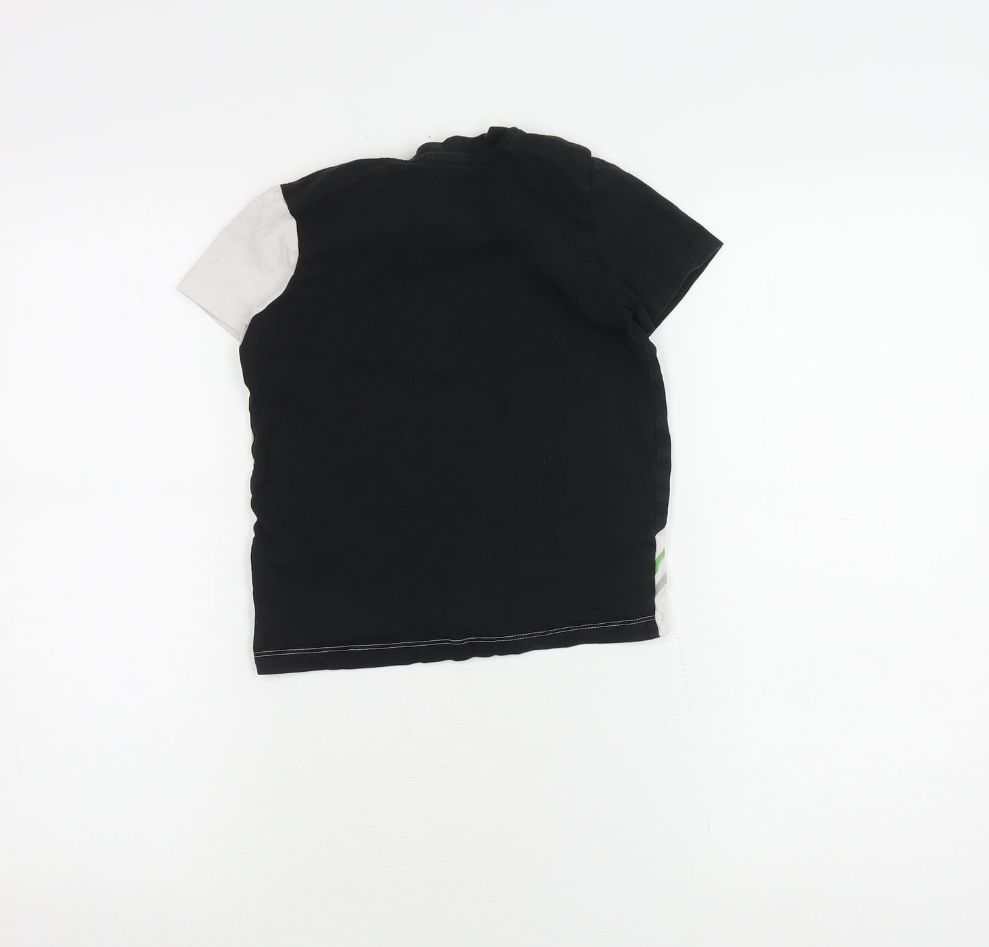 Nutmeg Boys Minecraft T-Shirt, Black/White, 6-7 Years, Graphic Cotton