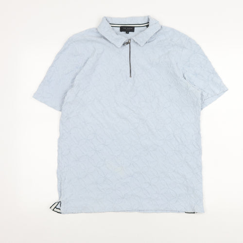 Ted Baker Women’s Blue Cotton Polo Shirt - M