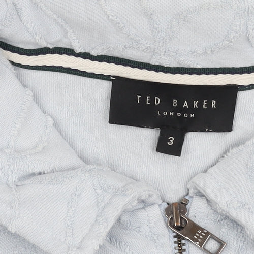 Ted Baker Women’s Blue Cotton Polo Shirt - M