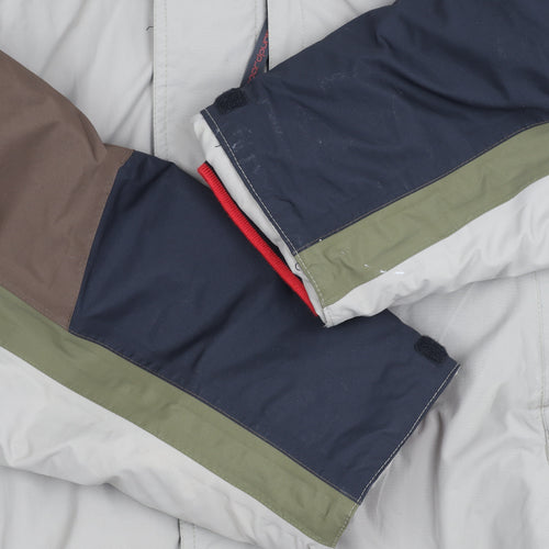 Boardpunk Men's Brown Puffer Jacket, Size L, Winter Ski Coat