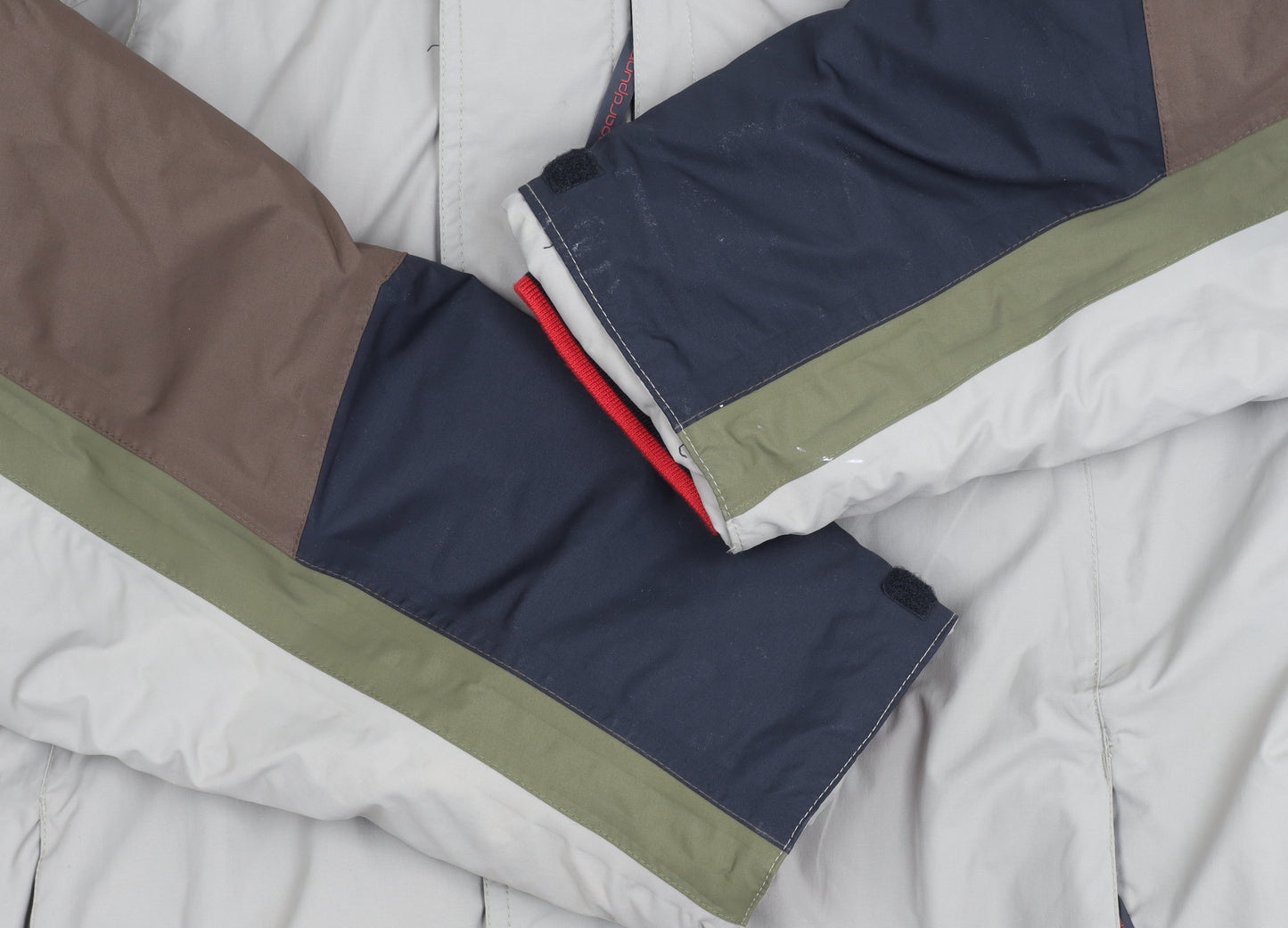 Boardpunk Men's Brown Puffer Jacket, Size L, Winter Ski Coat