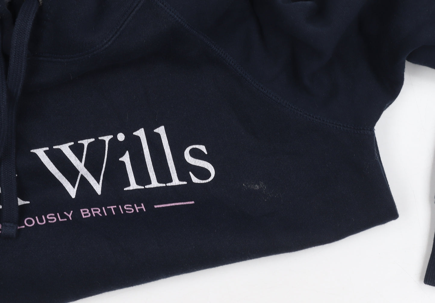 Jack Wills Women's Blue Pullover Hoodie Size 10