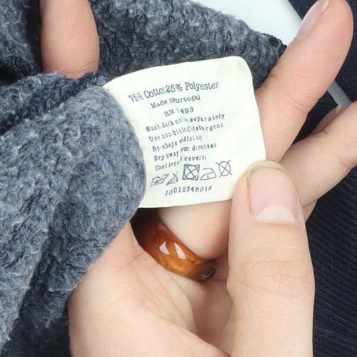 Jack Wills Women's Blue Pullover Hoodie Size 10