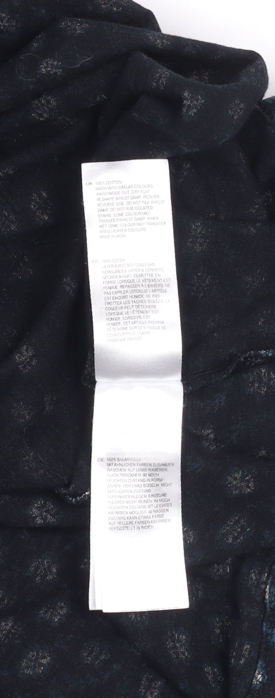 White Stuff Women’s Black Floral Long Sleeve Dress