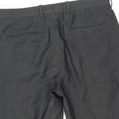John Lewis Men's Black Dress Pants, Size 32R, Formal Wear