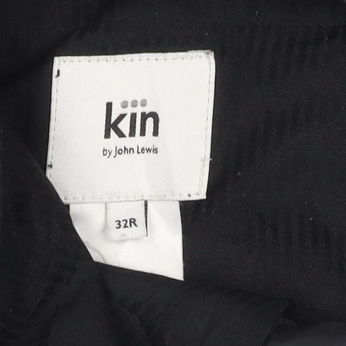 John Lewis Men's Black Dress Pants, Size 32R, Formal Wear