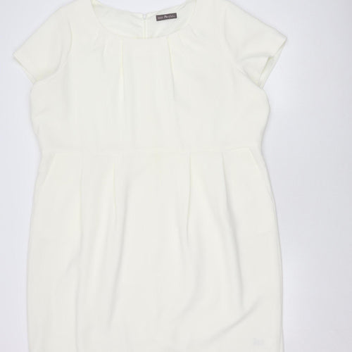 Marks and Spencer Women’s Ivory Dress, Size 24