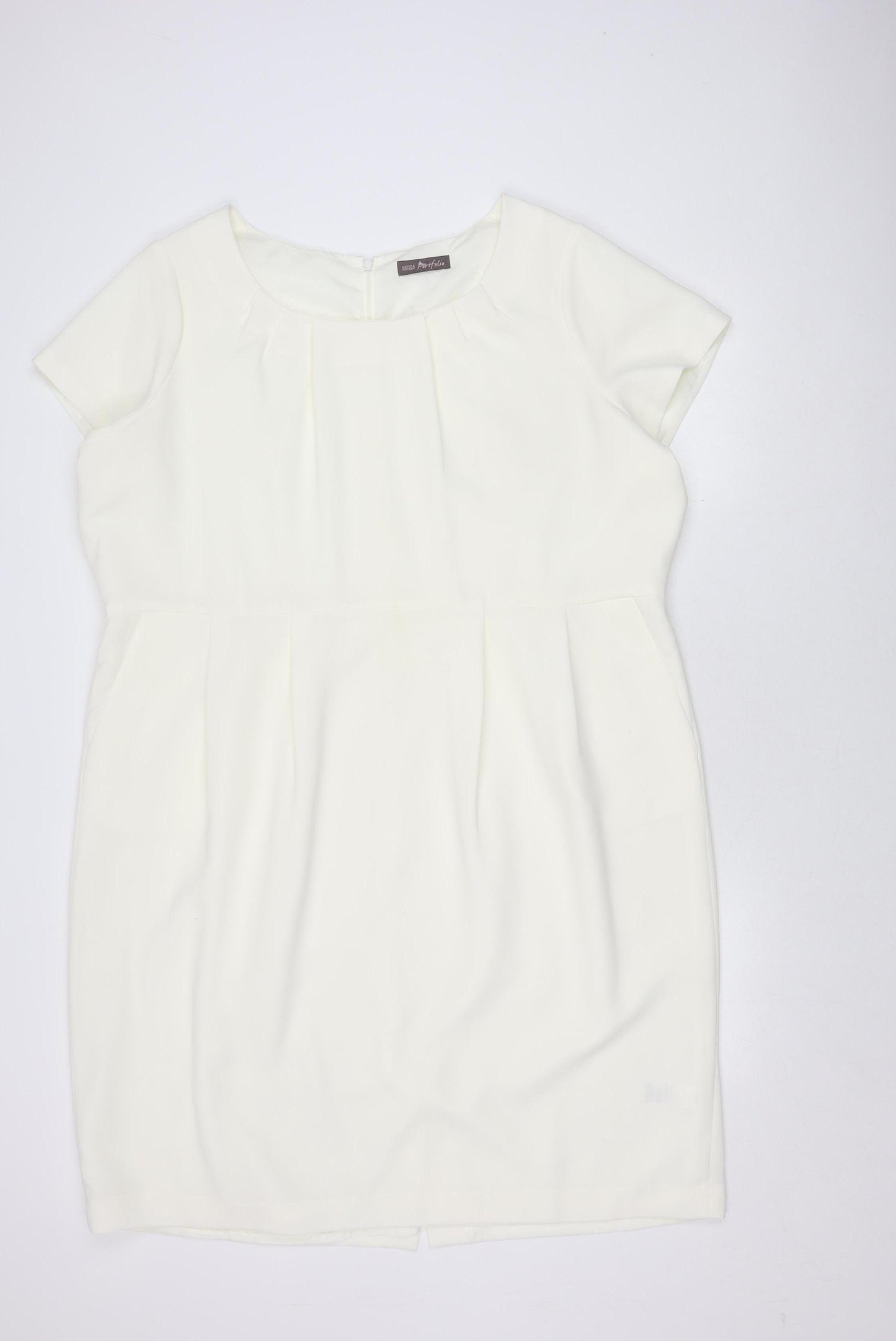 Marks and Spencer Women’s Ivory Dress, Size 24
