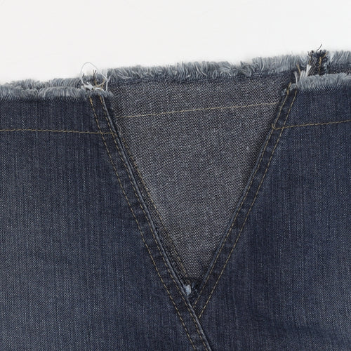 Dorothy Perkins Women's Blue Denim Pencil Skirt Size 6