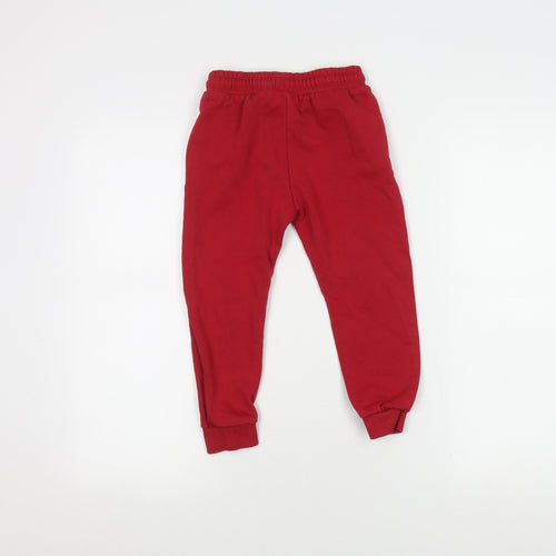 Marvel Spider-Man Boys Red Joggers 4-5 Years