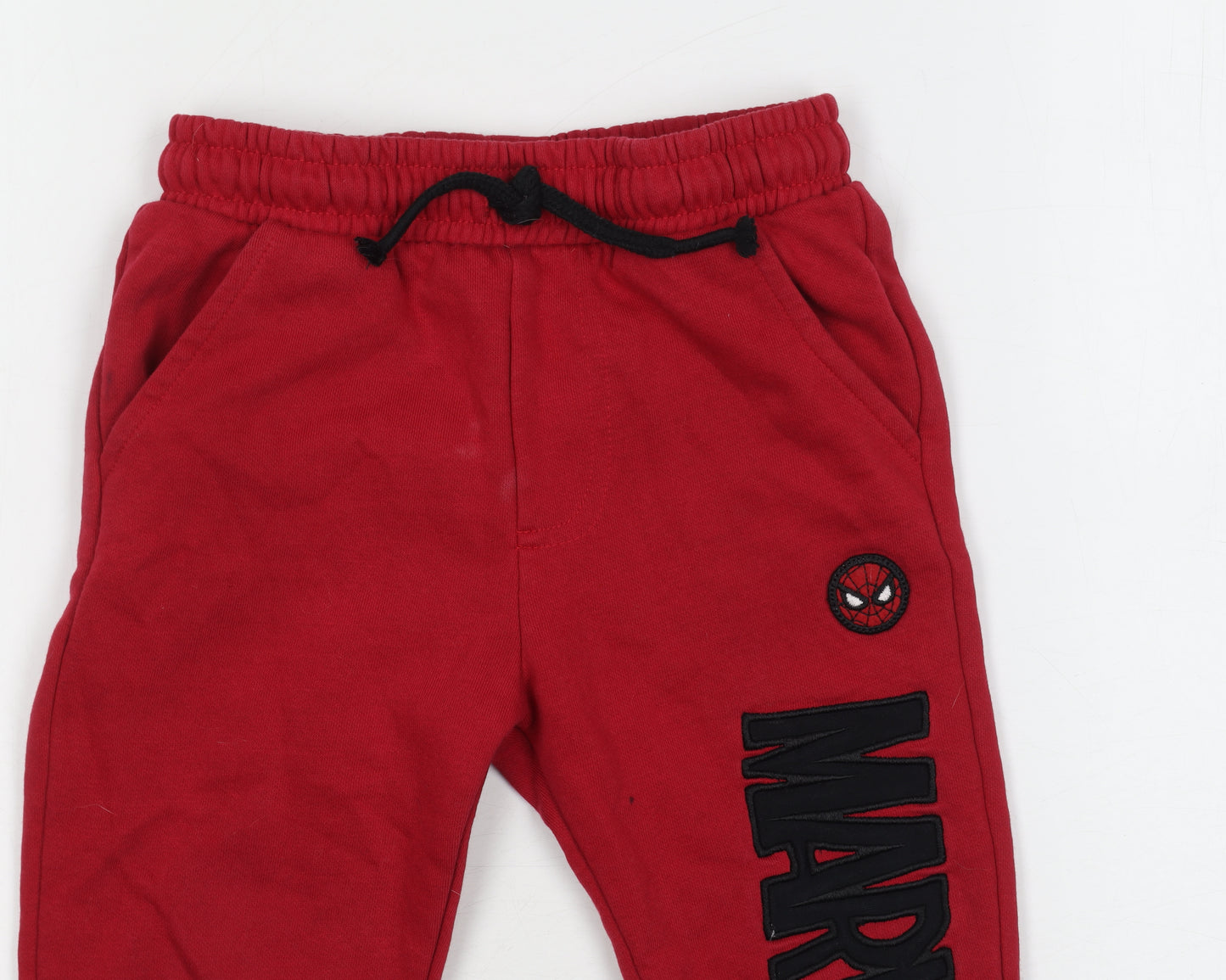 Marvel Spider-Man Boys Red Joggers 4-5 Years