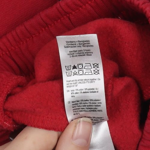 Marvel Spider-Man Boys Red Joggers 4-5 Years