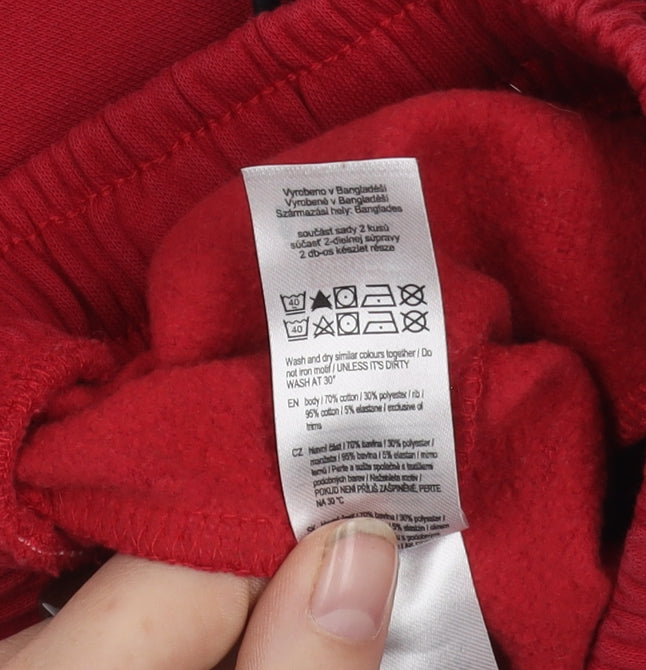 Marvel Spider-Man Boys Red Joggers 4-5 Years