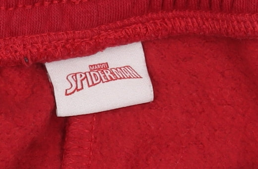 Marvel Spider-Man Boys Red Joggers 4-5 Years