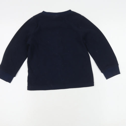 Official Merchandise Boys Blue Pullover Football Sweatshirt 4-5 Years
