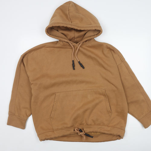 Zara Women Brown Pullover Hoodie Size 12