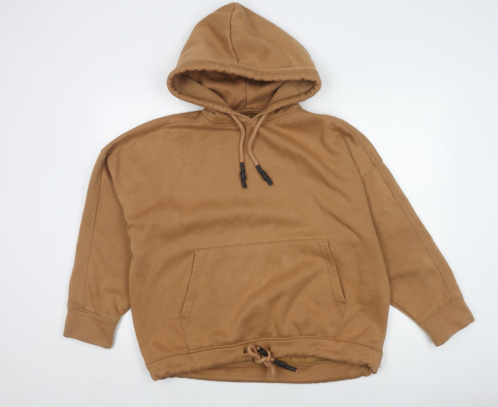 Zara Women Brown Pullover Hoodie Size 12