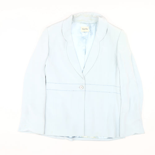 Viyella Women's Blue Blazer Size 10