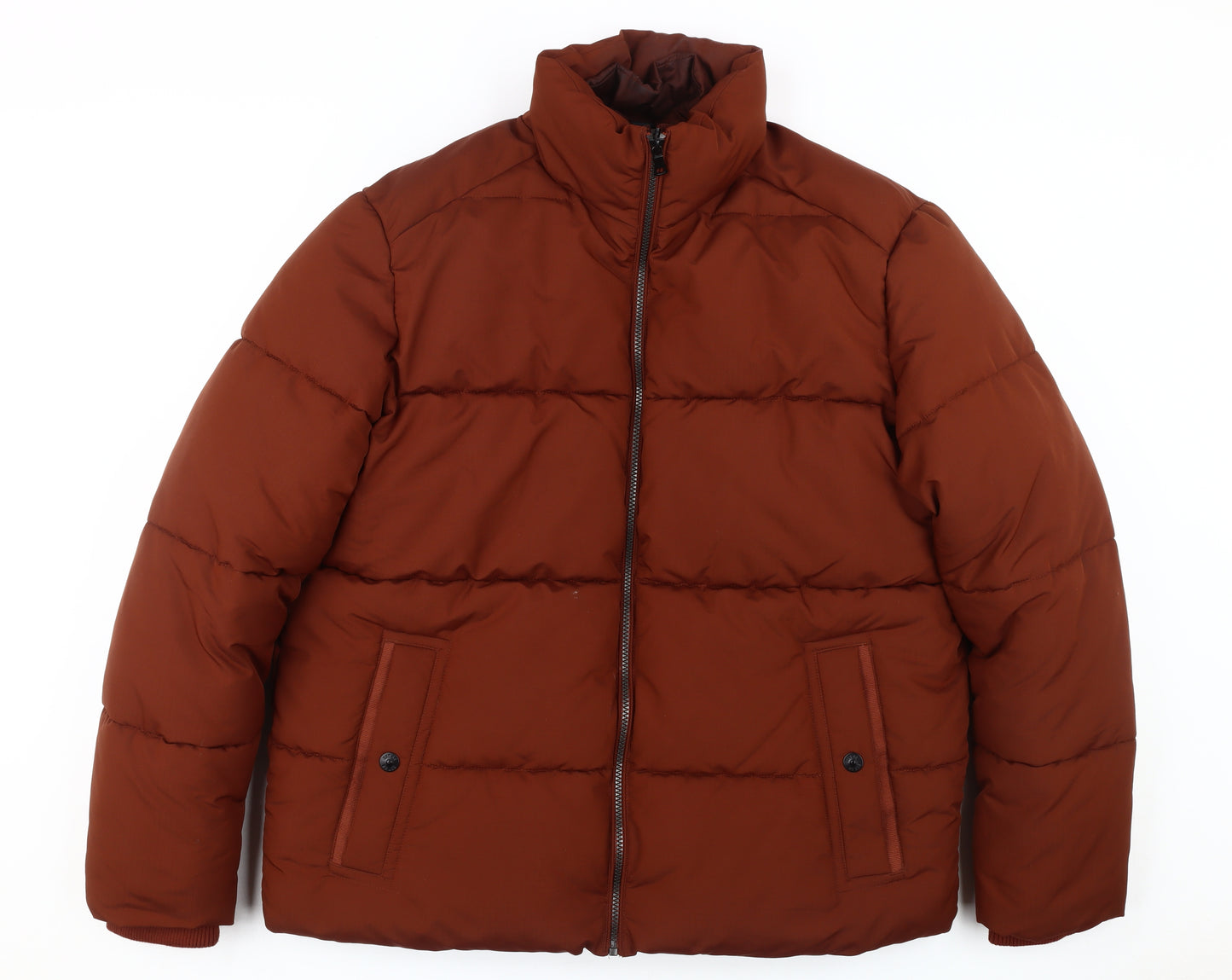 Marks and Spencer Men's Brown Puffer Jacket XL