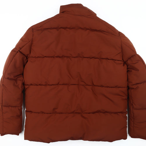 Marks and Spencer Men's Brown Puffer Jacket XL