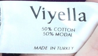 Viyella Women's Multicoloured Striped T-Shirt L