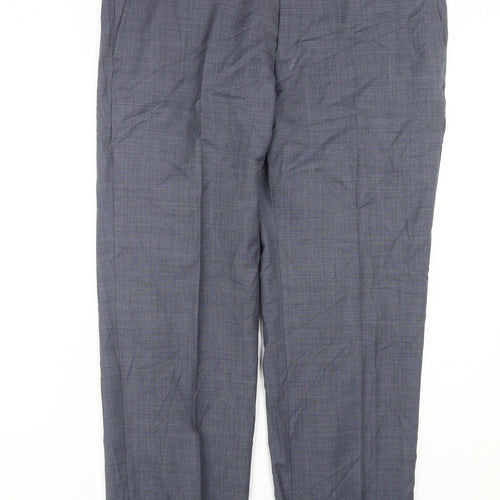 Marks and Spencer Men's Grey Dress Pants 36in