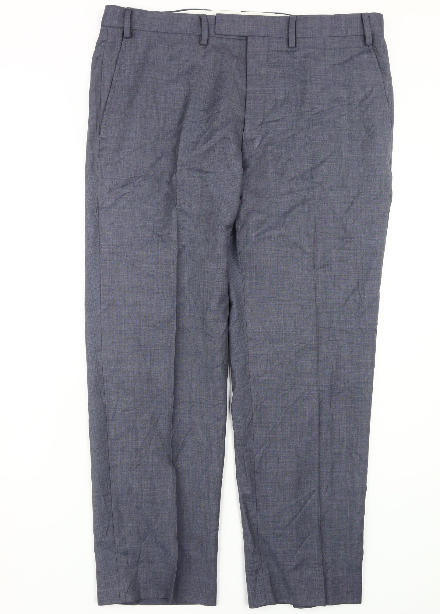 Marks and Spencer Men's Grey Dress Pants 36in