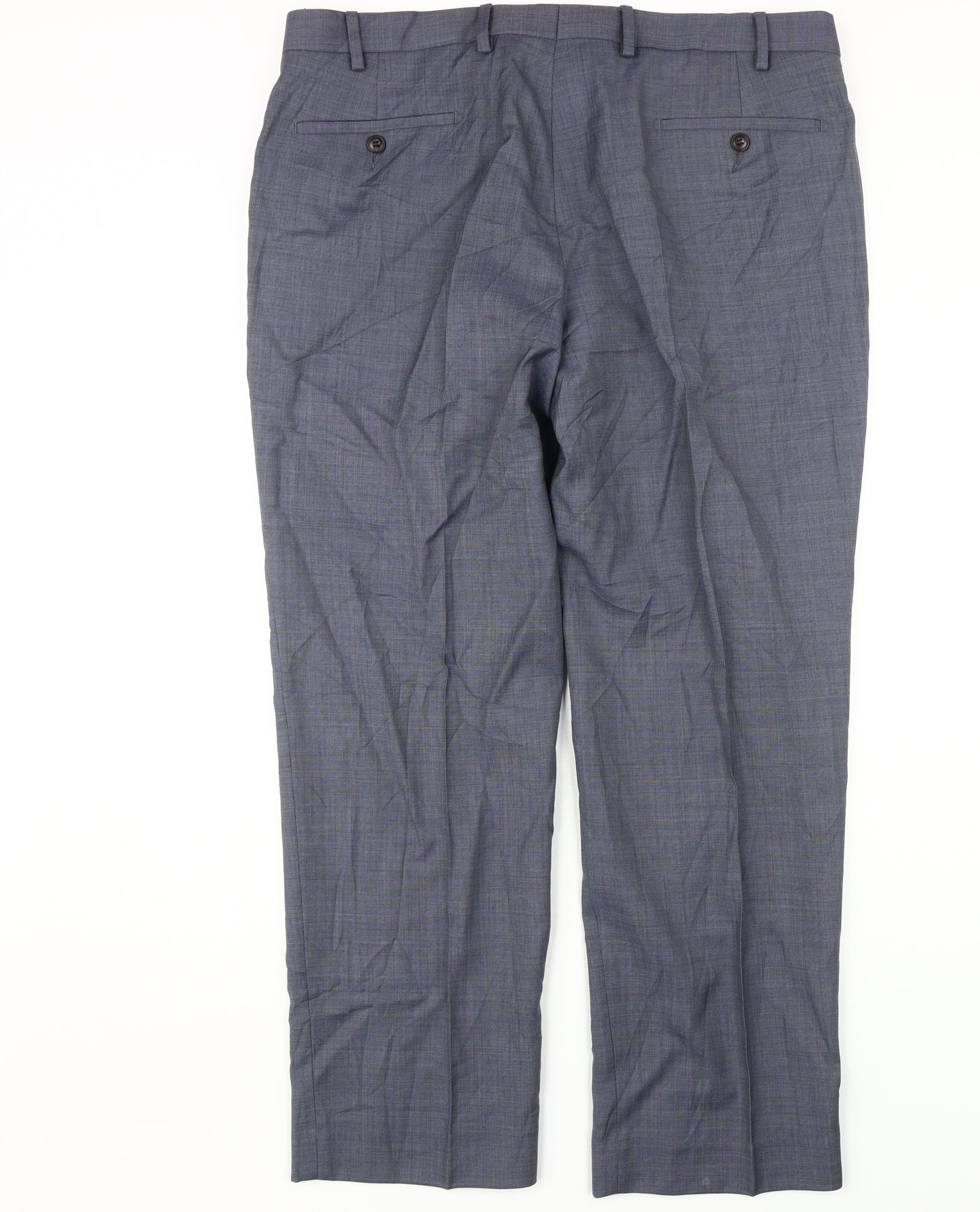 Marks and Spencer Men's Grey Dress Pants 36in