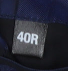 Chester Barrie Men's Blue Double-Breasted Blazer 40R