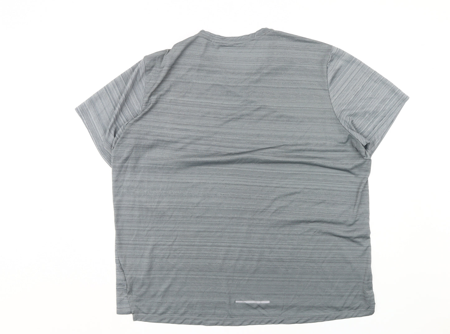 Nike Men's Grey Dri-Fit 2XL Running T-Shirt