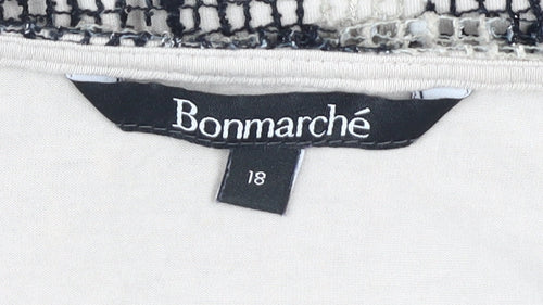 Bonmarché Women's Multicoloured Animal Print Top