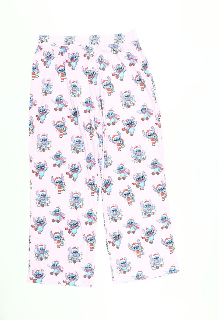 Disney x Skinnydip Women's Pink Cartoon Pyjama Pants M
