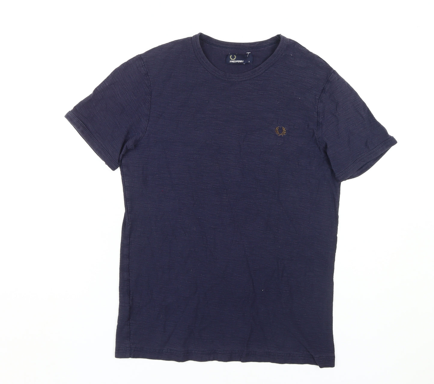 Fred Perry Men's Blue S Crew Neck T-Shirt