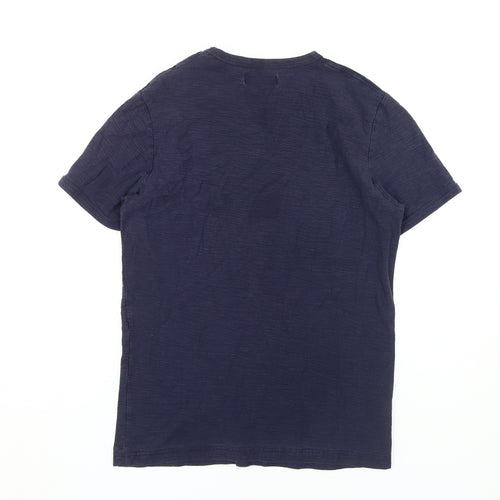 Fred Perry Men's Blue S Crew Neck T-Shirt