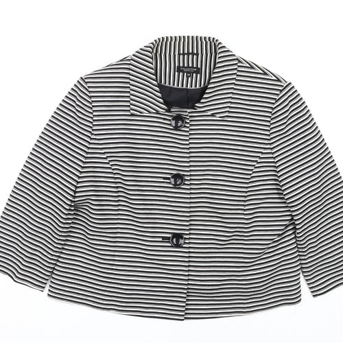 Debenhams Women's Plus Size Striped Jacket