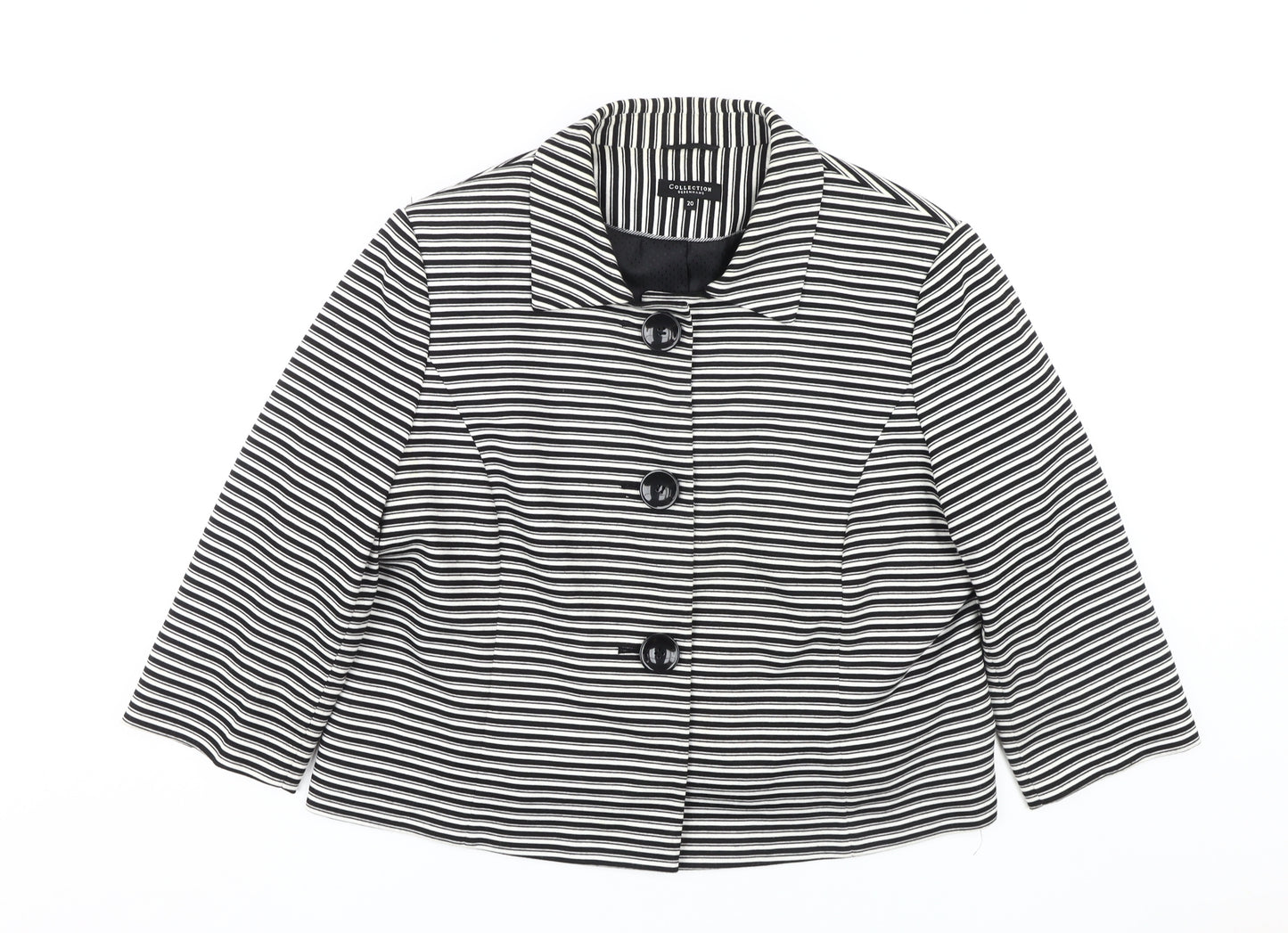 Debenhams Women's Plus Size Striped Jacket