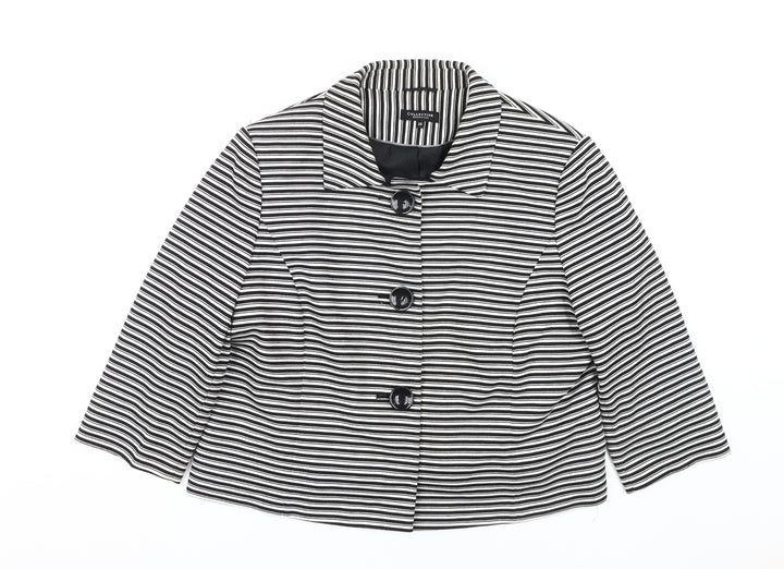 Debenhams Women's Plus Size Striped Jacket