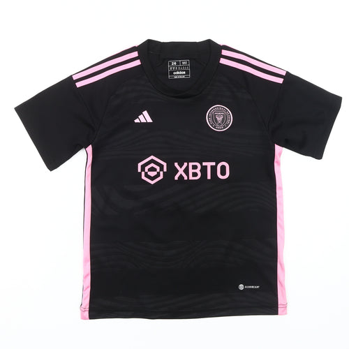 Adidas Boys' Black Football Jersey Size 26