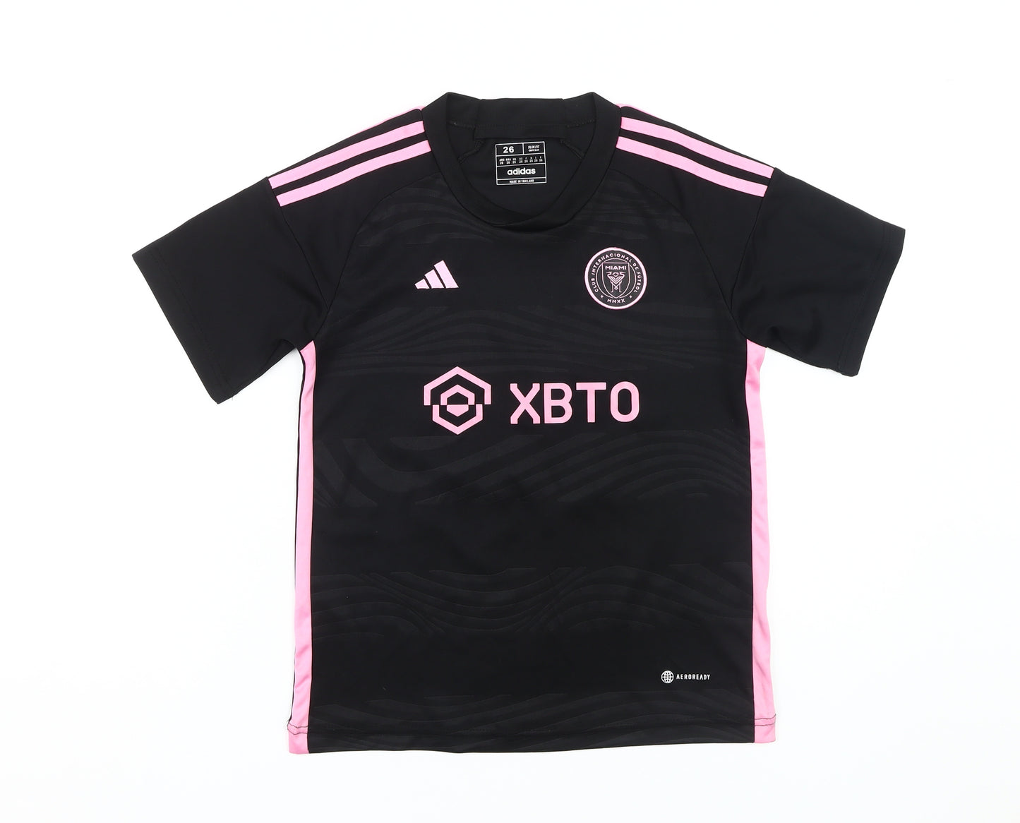 Adidas Boys' Black Football Jersey Size 26
