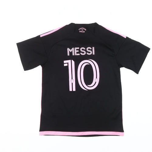 Adidas Boys' Black Football Jersey Size 26