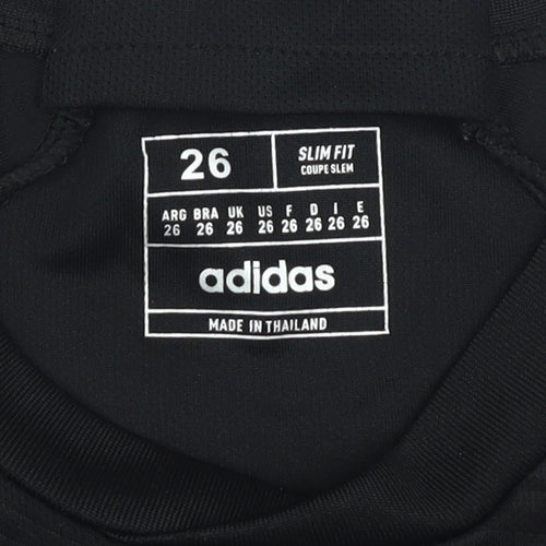 Adidas Boys' Black Football Jersey Size 26