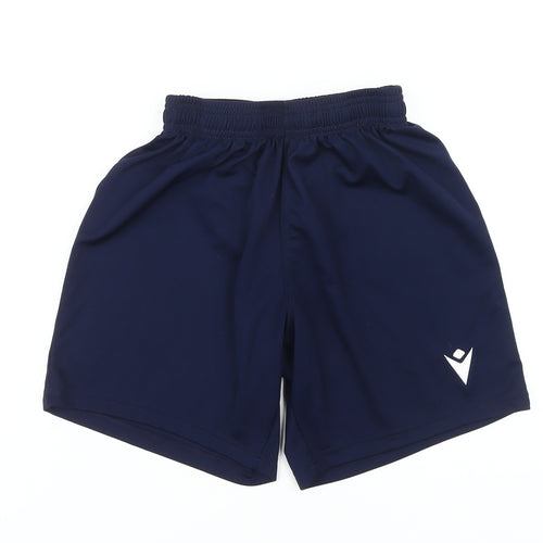 Macron Boys Blue XS Athletic Shorts